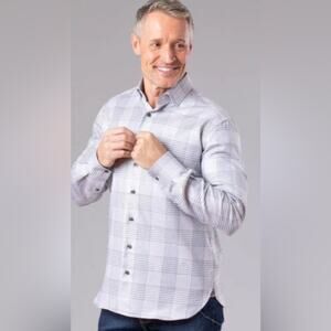 Hammer Made 100% Cotton Quiet Luxury Button Down Limited Edition Dress Shirt S